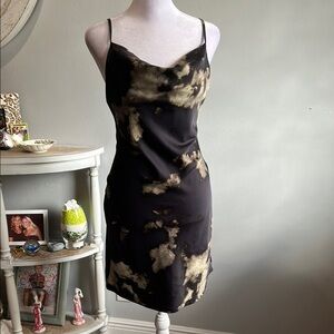 [Urban Outfitters] Navy/Gray Mini Dress - Size Small